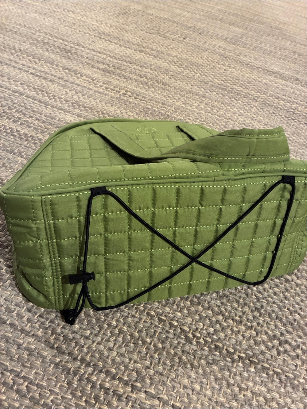 GAIAM Olive Green Quilted Tote - Picture 2 of 8